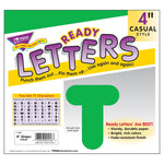 Trend Enterprises Ready Letters, Green, 72/Pack (T-458)