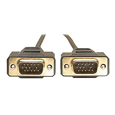 Tripp Lite 10' HD-15 Male VGA Monitor Replacement Cable, Black