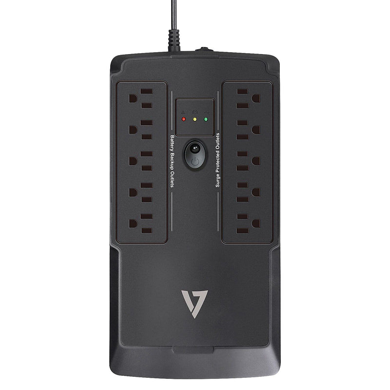 V7® UPS1DT550-1N 10 Outlets 632 J 550 VA/330 W Desktop UPS, 6'
