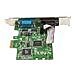StarTech 2-Port PCI Express Serial Card With 16C1050 UART Serial Adapter PCIe Low Profile RS-232 X 2