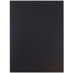 JAM Paper 2-Pocket Linen Portfolio Folder, Black, 6/Pack (99594d)