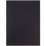 JAM Paper 2-Pocket Textured Linen Business Folders, Black, 25/Pack (386LBLA)