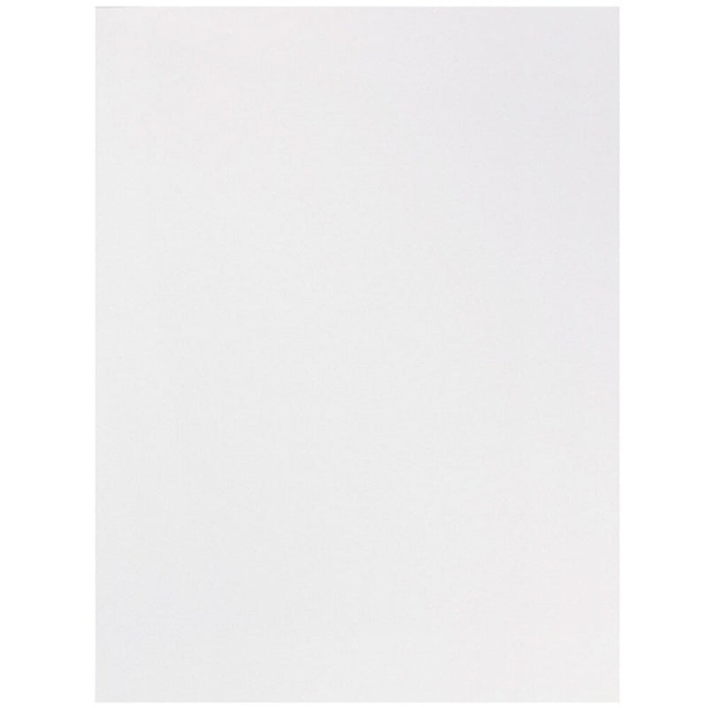JAM Paper Two-Pocket Textured Linen Business Folders, White, 6/Pack (95448D)