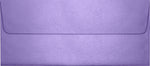 LUX 80lbs. 4 1/8" x 9 1/2" #10 Square Flap Envelopes, Amethyst Metallic Purple, 1000/BX