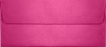 LUX 80lbs. 4 1/8" x 9 1/2" #10 Square Flap Envelopes W/Glue, Azalea Metallic Pink, 250/BX