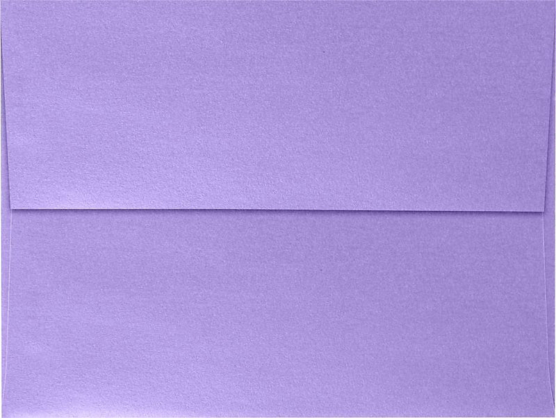 LUX A7 Invitation Envelopes (5 1/4 x 7 1/4) 50/Box, Amethyst Metallic (5380-17-50)