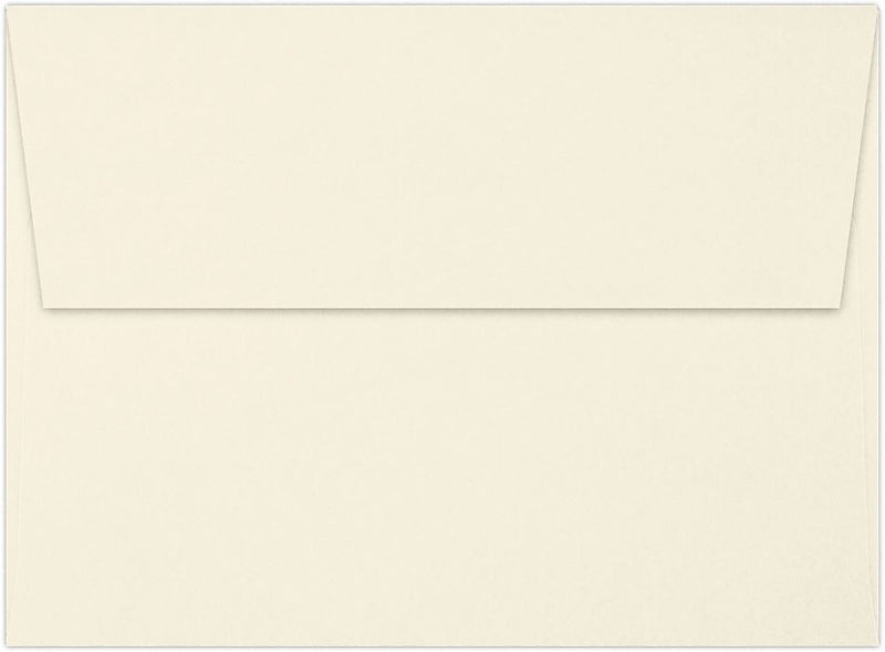 LUX A7 Invitation Envelopes (5 1/4 x 7 1/4) 50/Box, Natural - 100% Recycled (4880-NPC-50)