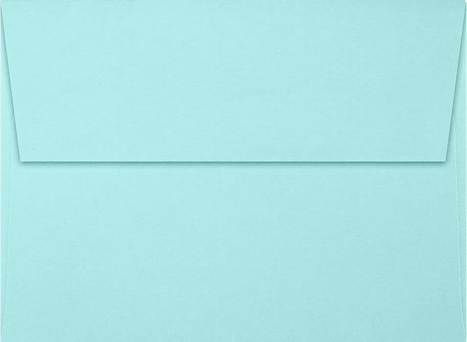 LUX A7 Invitation Envelopes (5 1/4 x 7 1/4) 50/Box, Seafoam (LUX-4880-113-50)