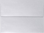 LUX A7 Invitation Envelopes (5 1/4 x 7 1/4) 50/Box, Silver Metallic (5380-06-50)