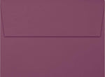 LUX 5 1/4" x 7 1/4" A7 Invitation Envelopes W/Peel & Press, Vintage Plum Purple, 250/BX