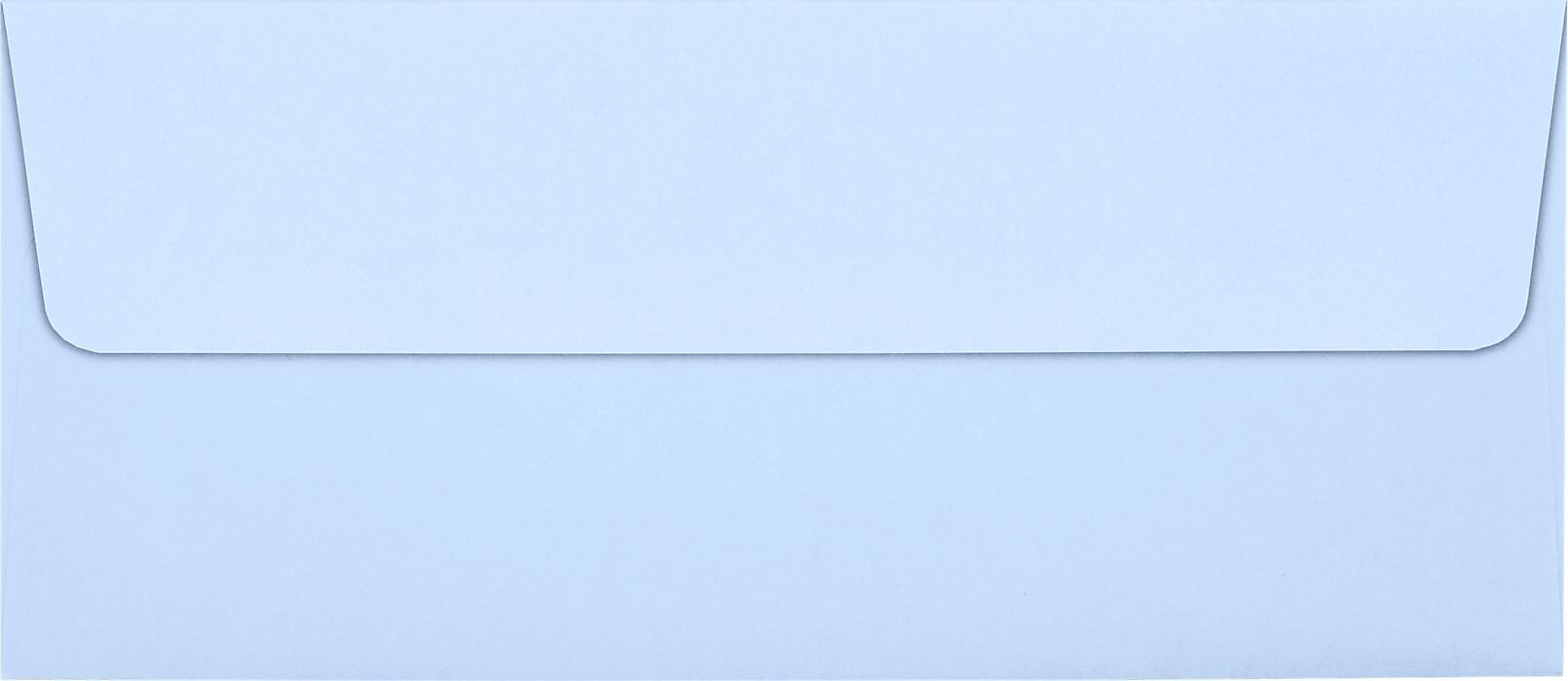 LUX 70lb 4 1/8"x9 1/2" Square Flap #10 Envelopes, Baby Blue, 250/BX