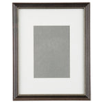 AbilityOne Walnut with Gold Trim Picture Frames, 8 1/2" x 11", 12/BX (7105014195322)