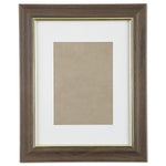 AbilityOne Walnut Vinyl Picture Frames, 8" x 10", 12/BX (7105000528698)