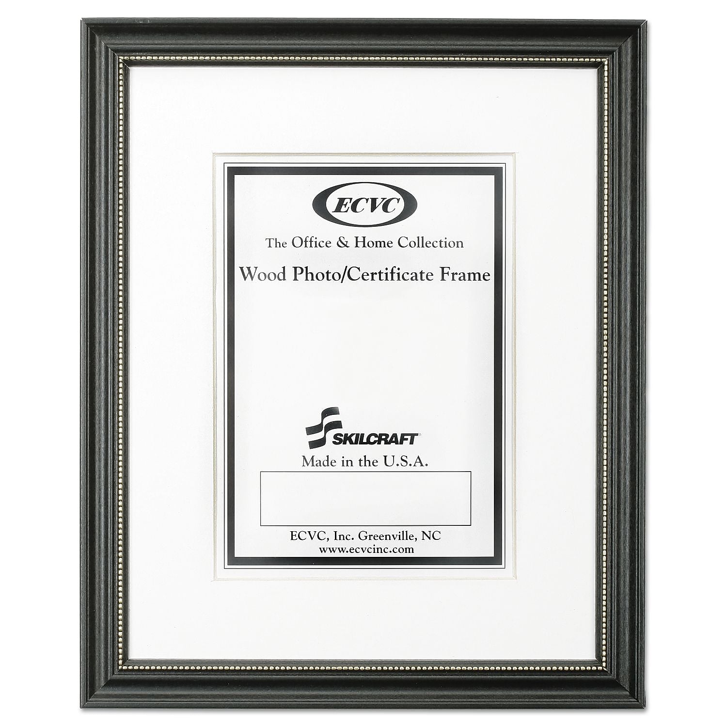 AbilityOne Black with Gold Trim Picture Frames, 10" x 14", 6/BX (7105014246489)