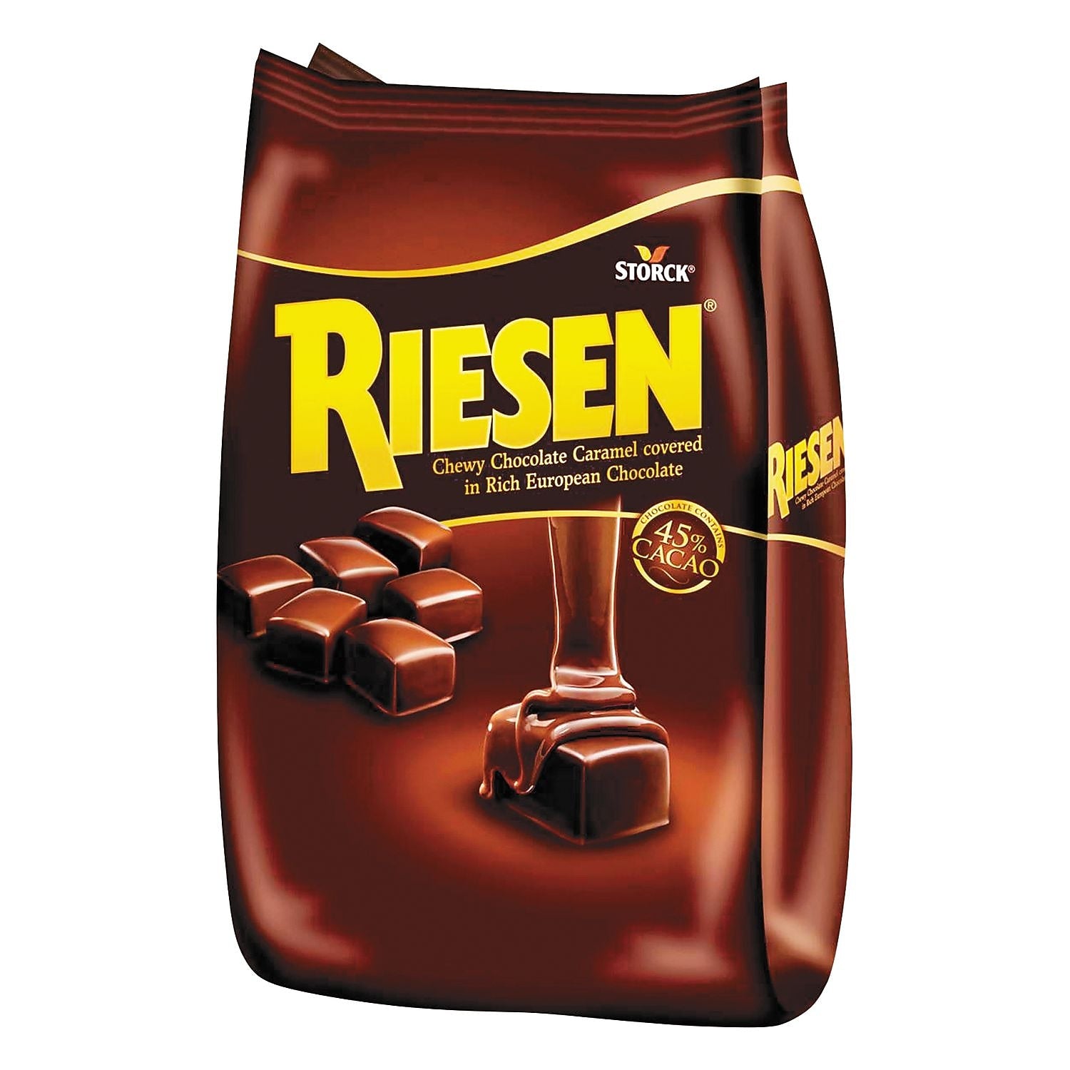 Riesen Chewy Chocolate Caramel Candies, 30 oz.(RSN398052)