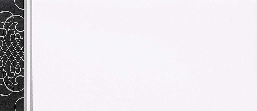 Great Papers! Everyday Envelopes, Black & Silver Scrolls, 40/Pack (2015042)