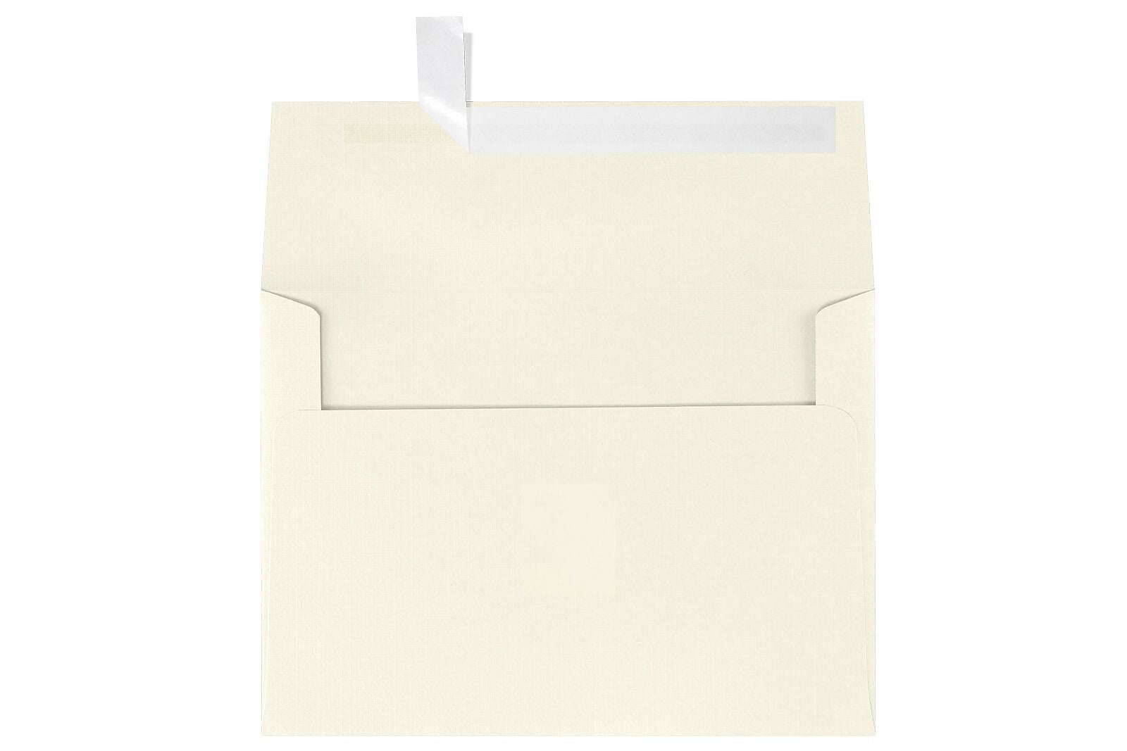 LUX A7 Invitation Envelopes (5 1/4 x 7 1/4) 50/Box, Natural Linen (4880-NLI-50)