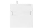 LUX A7 Invitation 100% Recycled Envelopes, 5.25" x 7.25", White, 50/Box (4880-WPC-50)