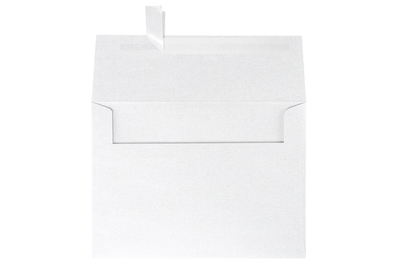LUX A7 Invitation Envelopes (5 1/4 x 7 1/4) 50/Box, Crystal Metallic (5380-30-50)