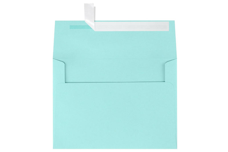 LUX A7 Invitation Envelopes (5 1/4 x 7 1/4) 50/Box, Seafoam (LUX-4880-113-50)