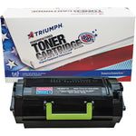 AbilityOne SKILCRAFT Reman Toner Cartridge, Alternative for Lexmark 521HL (52D1H0L), Black, Laser, High Yield, 25000 Pages