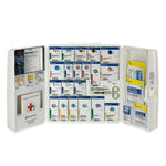 SmartCompliance Food Service Plastic First Aid Cabinet with Medication, ANSI Class A, 50 People, 289 Pieces (90659)