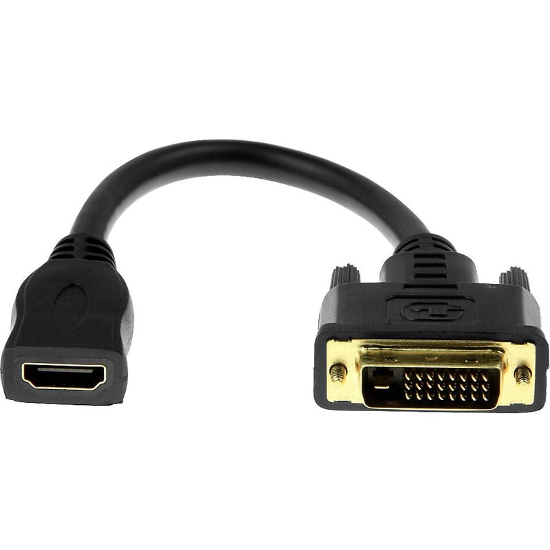 Rocstor Premium Y10C123-B1 0.6666666667' HDMI/DVI-D Audio/Video Cable, Black