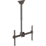 StarTech.com Flat Screen TV Ceiling Mount, Short Pole, Full Motion, Heavy Duty Steel, Ceiling TV Mount for VESA Mount TVs