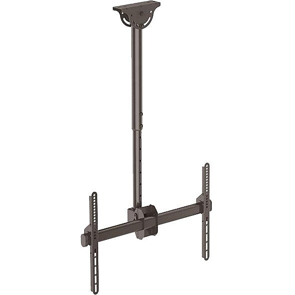StarTech.com Flat Screen TV Ceiling Mount, Short Pole, Full Motion, Heavy Duty Steel, Ceiling TV Mount for VESA Mount TVs