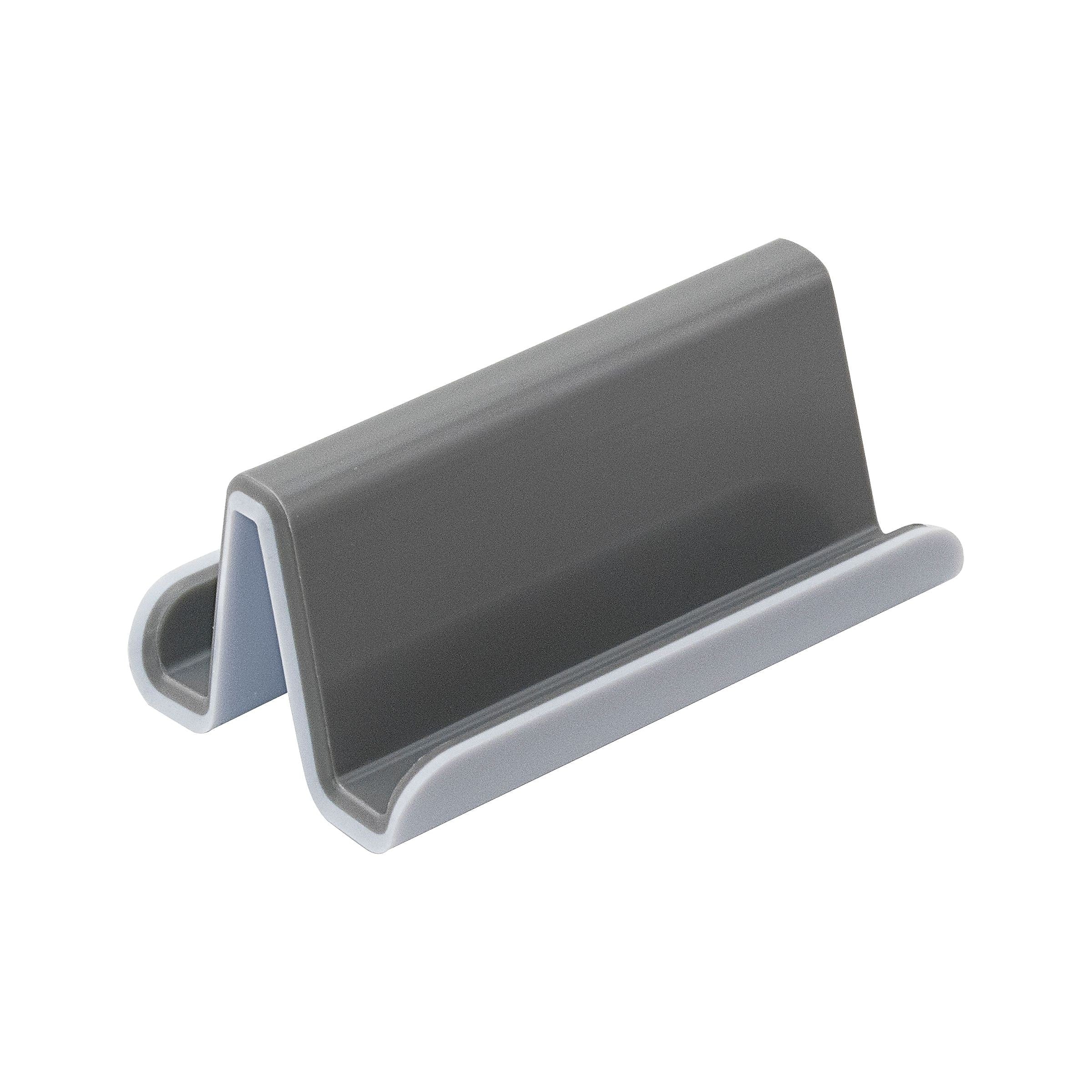 Fusion Business Card Holder, White/Gray (37523)