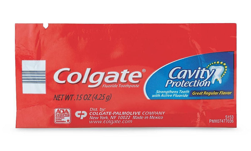 Colgate Toothpaste, .15 oz, 1000/Pack (EDS50130)