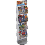 Azar Brochure Holder, 16" x 61", Vertical, Freestanding, Clear, Plastic (AZA700650-CLR)