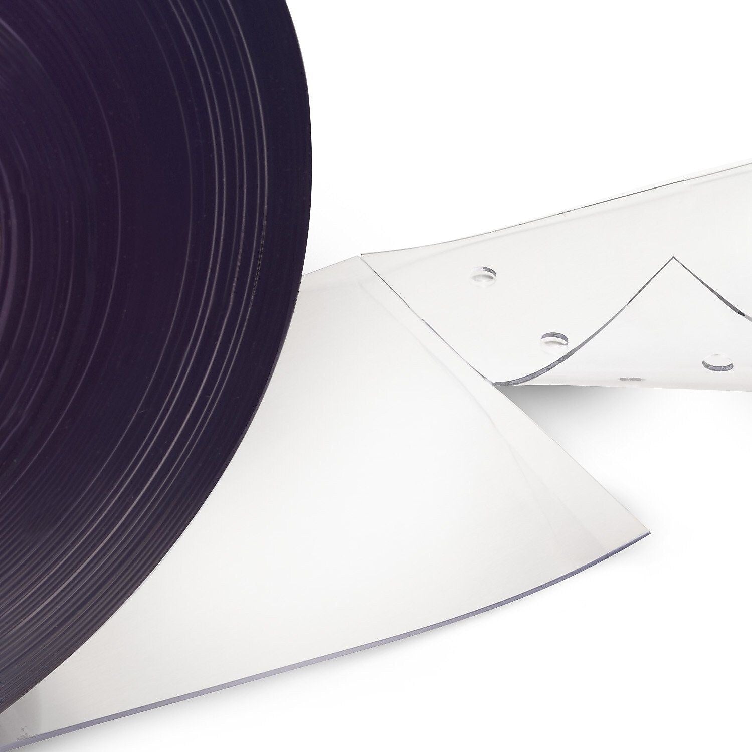 Aleco Polyvinyl Chloride/PVC Smooth Door Strip, 10' x 12" (177012)