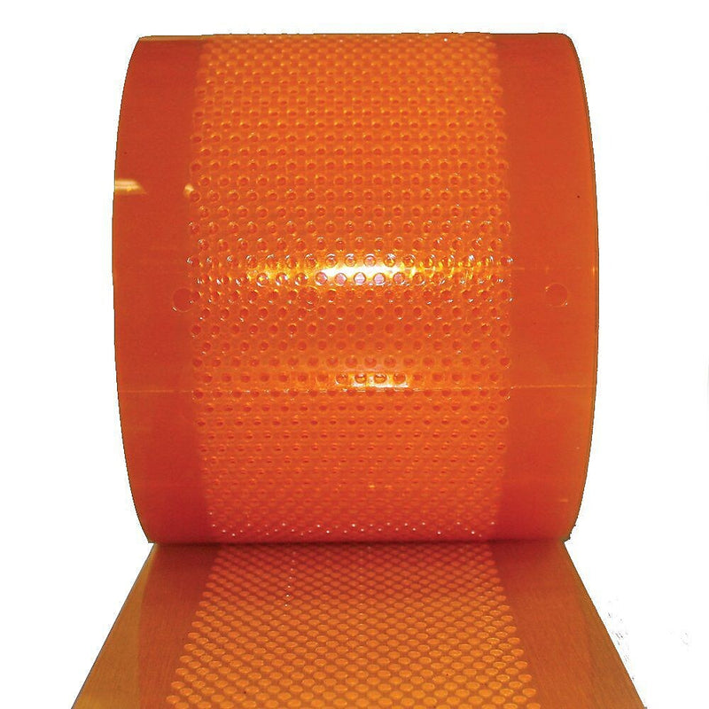 Aleco Polyvinyl Chloride/PVC Low Temp Door Strip, 150' x 8" (175105)