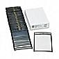 Shop Ticket Holders, Clear Front and Back with Black Stitching, 5" x 8", 25/box (CLI46058)