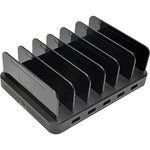 Tripp Lite 5-Port USB Charging Station with Built-In Device Storage, 48W, Black (U280-005-ST)