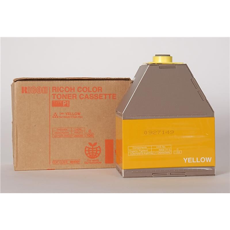 DGI Remanufactured Yellow Standard Yield Toner Cartridge Replacement for Ricoh 884901