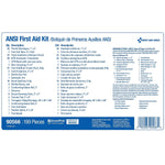 First Aid Only Plastic First Aid Kit, ANSI 2015 Class B, 50 People, 199 Pieces (90566)