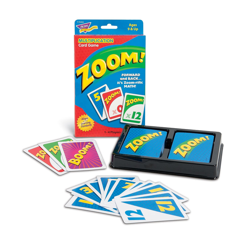 Trend Enterprises® Zoom! Card Game, Multiplication
