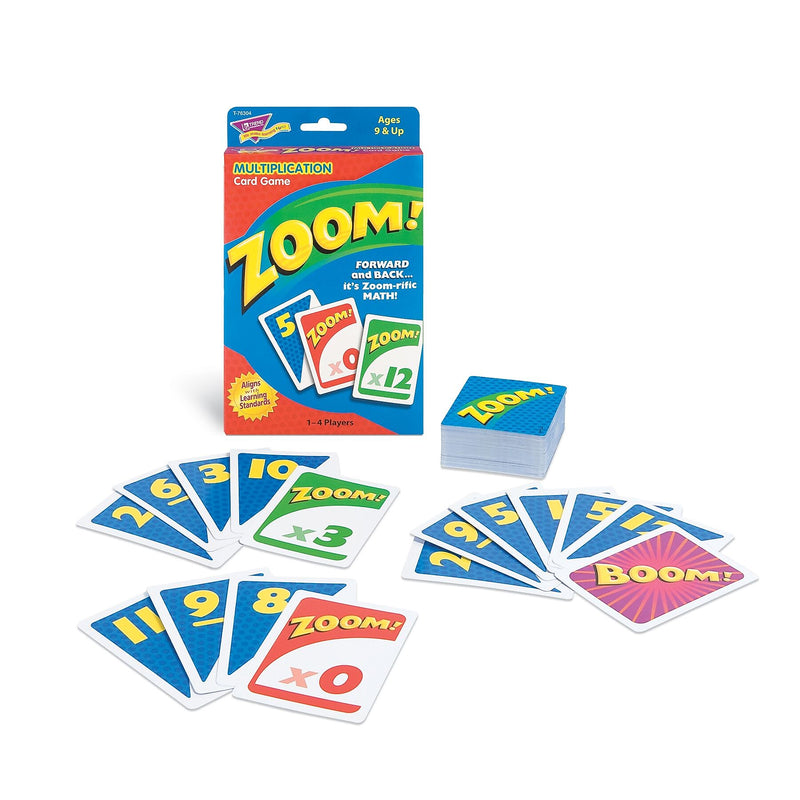 Trend Enterprises® Zoom! Card Game, Multiplication