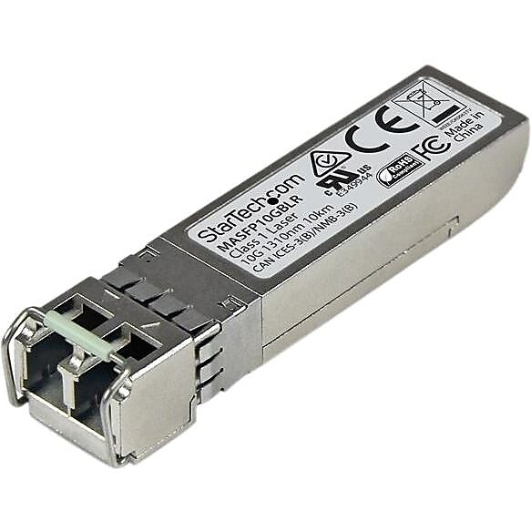 StarTech Cisco Meraki MA-SFP-10GB-LR Compatible SFP+, 10 Gigabit Fiber 10GBase-LR SFP+ Transceiver Module, SM LC, 10 km (6.2 mi)