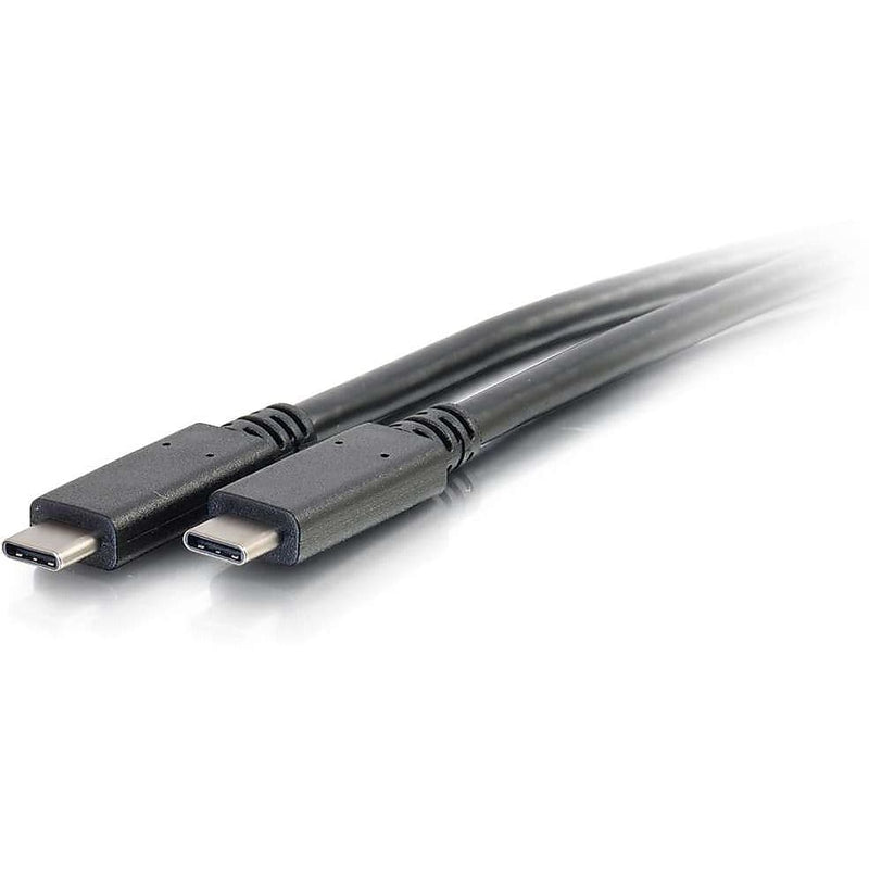 C2G 1m USB Cable, USB C Male to USB C Male, USB 3.1 Gen 2, 3ft USB Type-C Cable