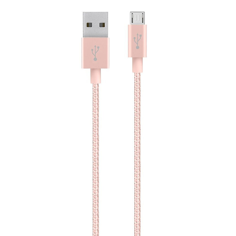 Belkin 4ft Prem Micro USB Data Transfer Cable, Rosegold (F2CU021BT04-C00)