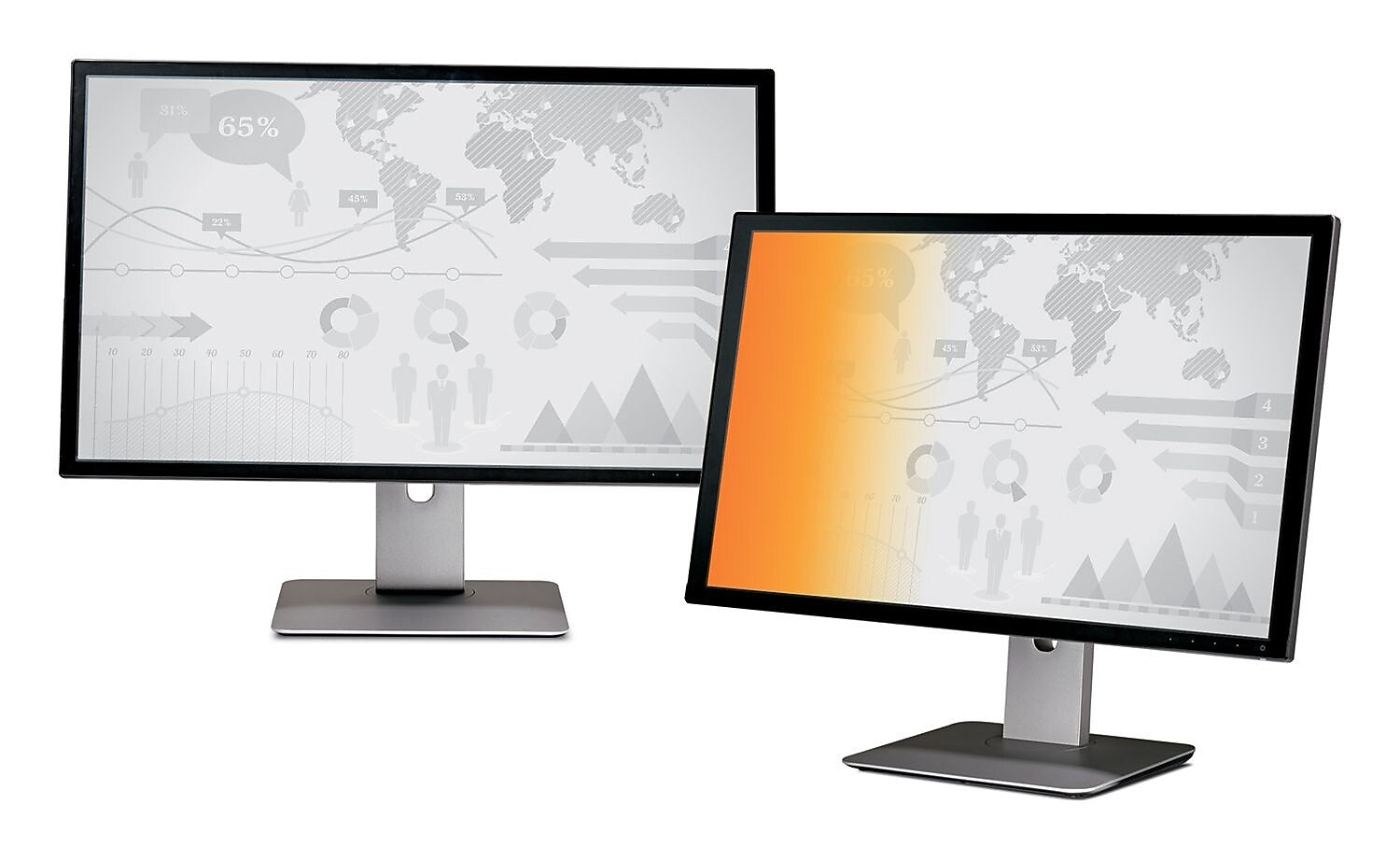 3M™ Gold Privacy Filter for 19.01" Widescreen Monitor (5:4)