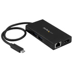 StarTech® USB-C Multifunction Adapter, Black (DKT30CHPD)