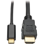 Tripp Lite 6ft USB-C to HDMI Adapter Cable Converter UHD 4K x 2K @ 30Hz 6'
