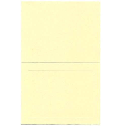 JAM Paper® Blank Foldover Cards, A2 Size, 4 3/8 x 5 7/16, Ivory Panel, 100/Pack (309914)