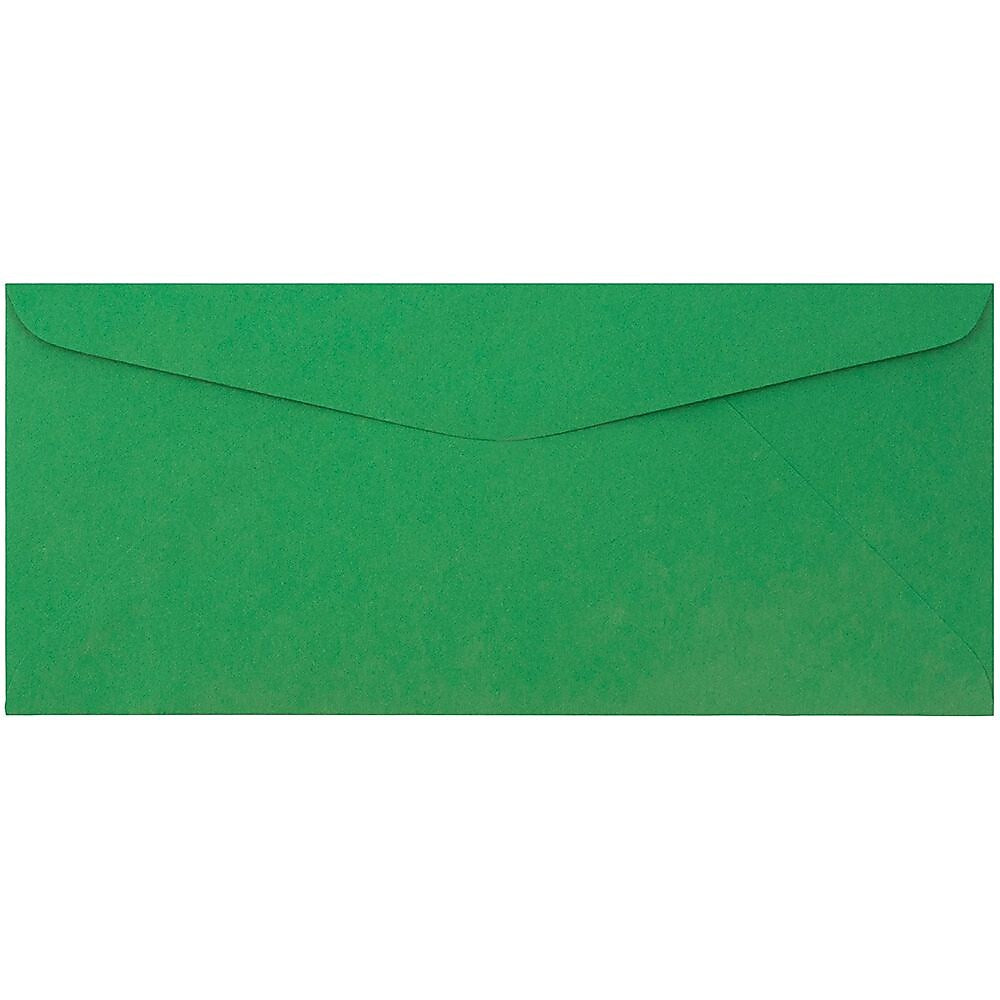 JAM Paper #9 Business Colored Envelopes, 3.875 x 8.875, Green Recycled, 25/Pack  (1532896)