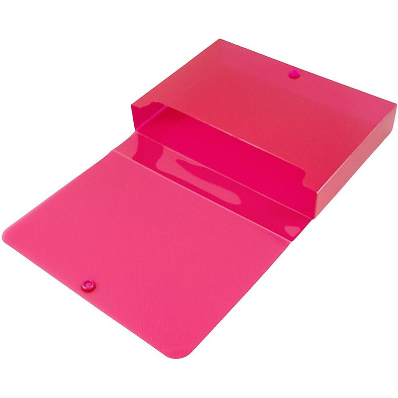 JAM Paper® Plastic Index Card Case, 8 3/8 x 5 3/4 x 1 3/8, Red, Sold Individually (374032790)