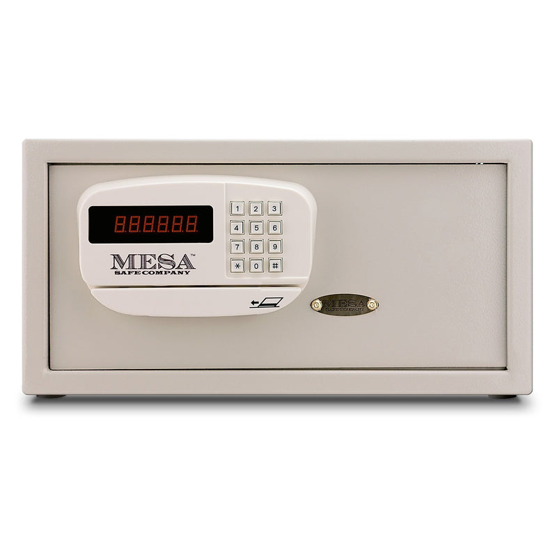 Mesa Safe Company Model MHRC916E Residential and Hotel Electronic Burglary Safe, Cream